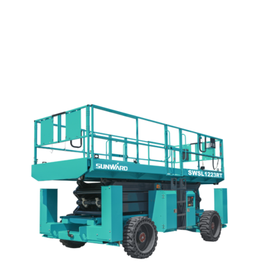 SUNWARD SWSL 1223RT - Nacelle ciseaux tout-terrain