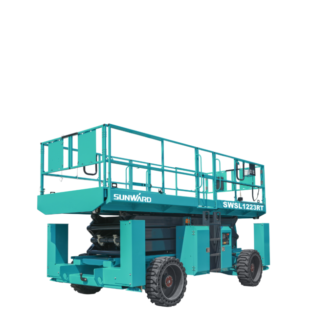 SUNWARD SWSL 1223RT - Nacelle ciseaux tout-terrain