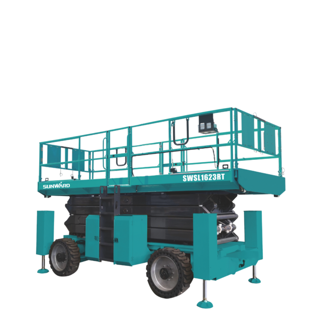 SUNWARD SWSL 1623RT - Nacelle ciseaux tout-terrain