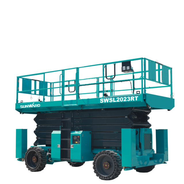 SUNWARD SWSL 2023RT - Nacelle à ciseaux tout-terrain