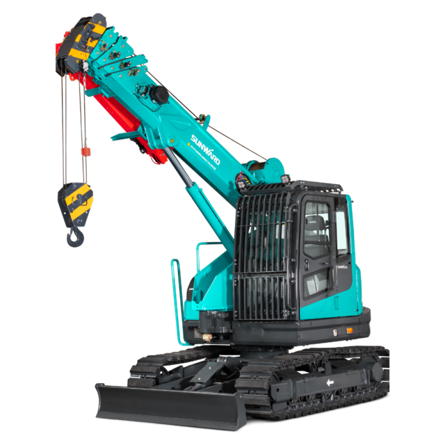 SUNWARD SWTC 5D - Grue télescopique sur chenilles
